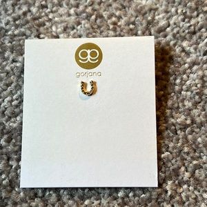 Gorjana horseshoe single earring